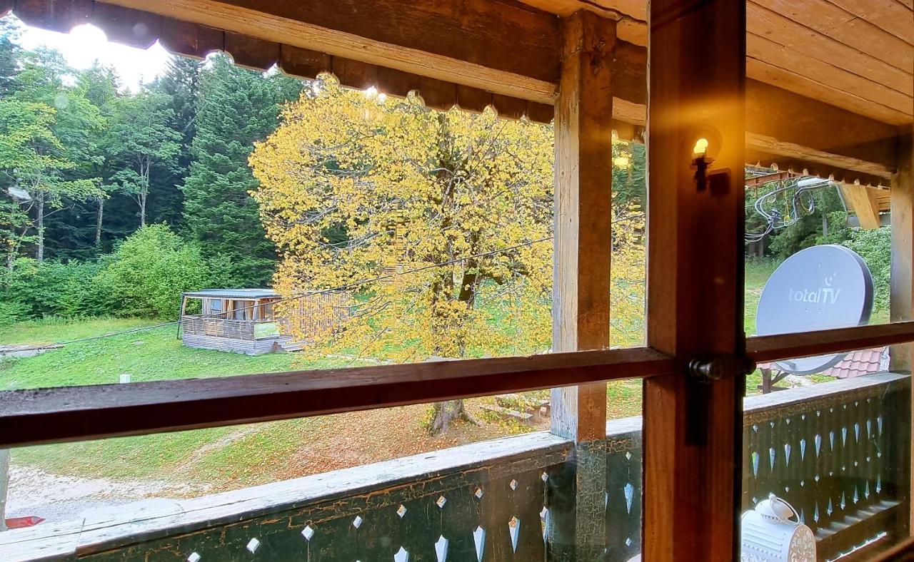 Planinski Dom Na Travni Gori Sodrazica Exterior foto